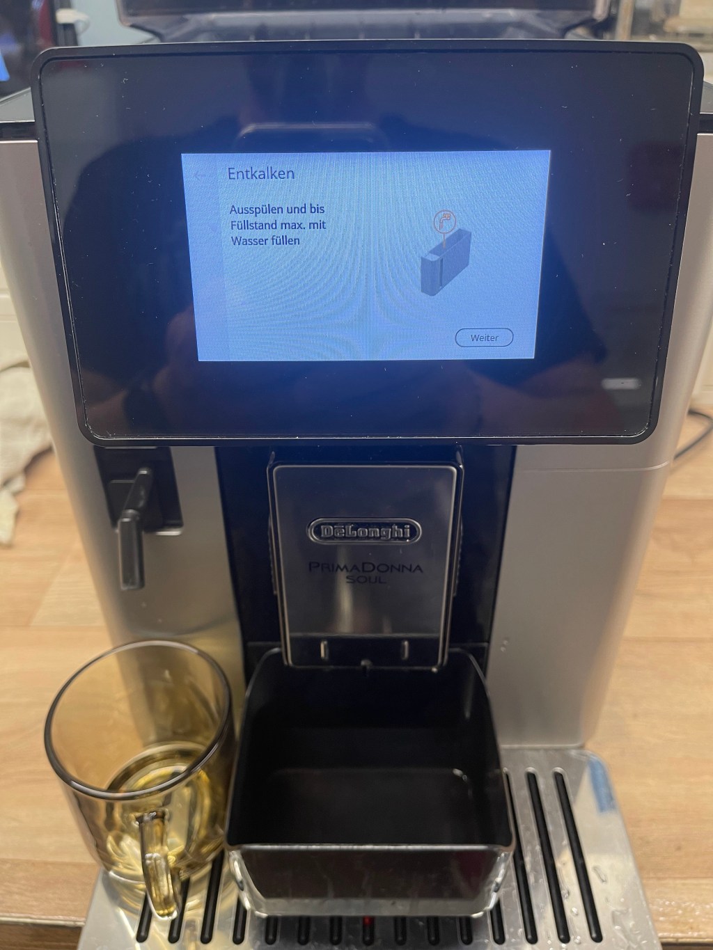 DeLonghi Primadonna Soul- kein Kaffee/ Wasser aus dem&nbsp;Kaffeebezug